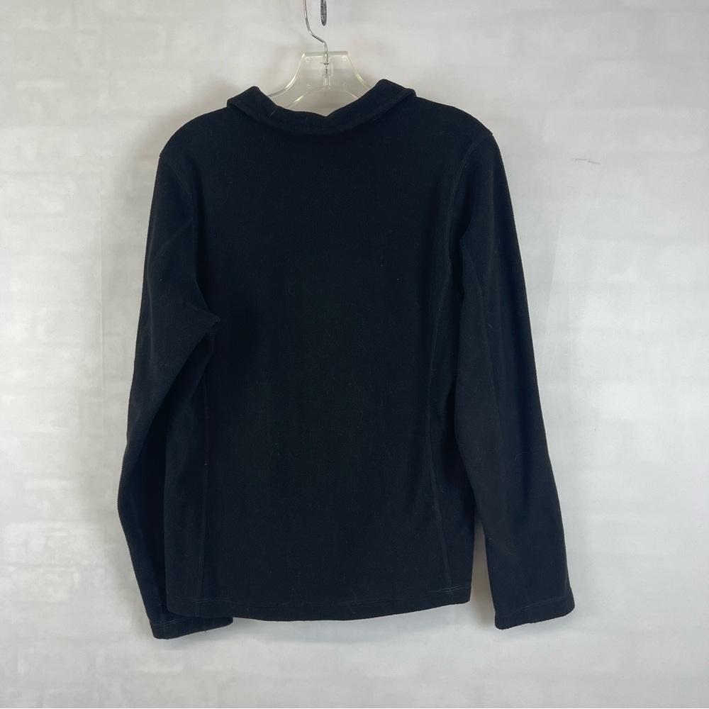 Patagonia Women’s Black Quarter‎ Zip Fleece Pullover Size M - Picture 8 of 9